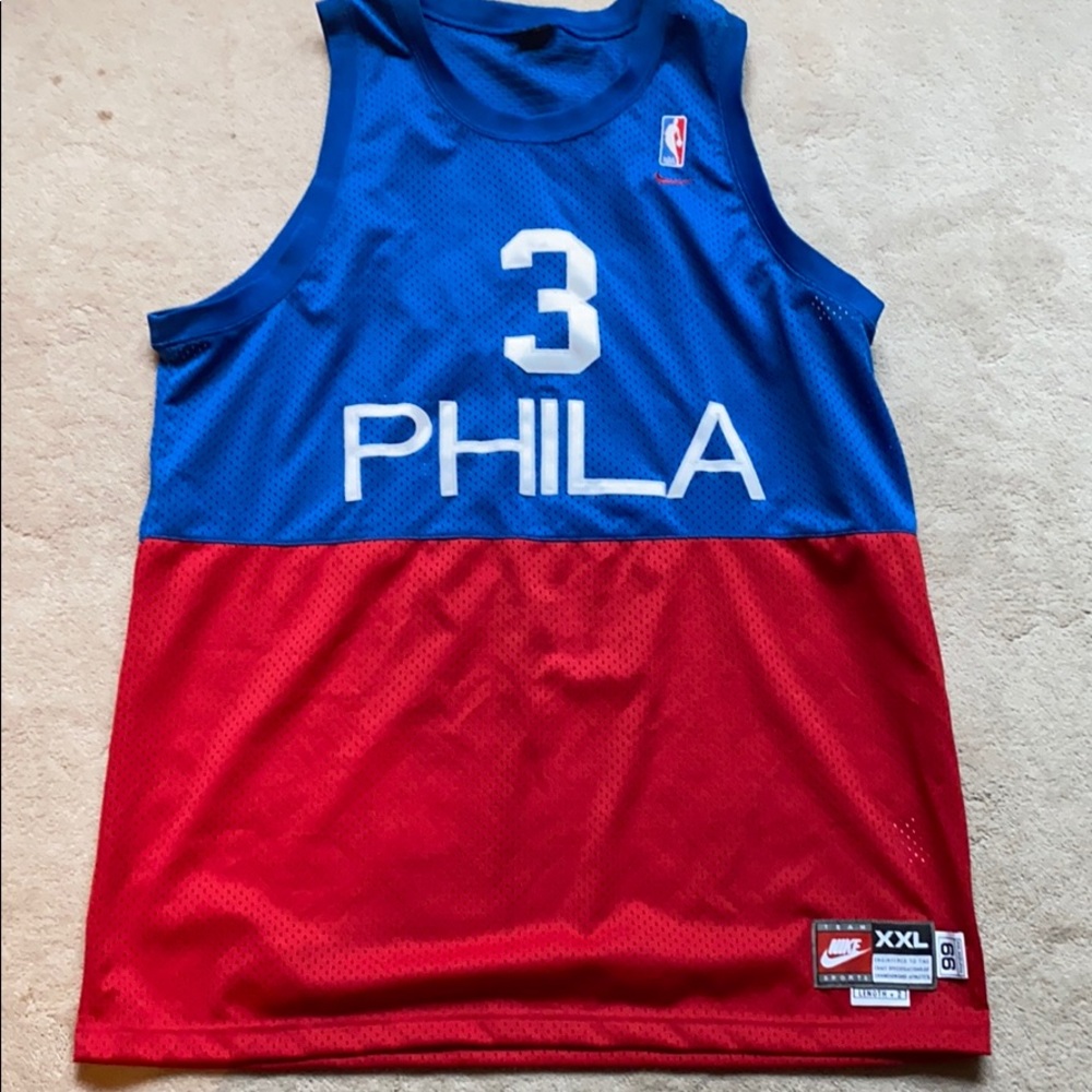 Allen Iverson #3 Philadelphia 76er’s Jersey